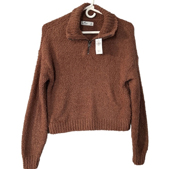 Hollister Quarter Zip Sweater , NWT - Picture 1 of 10